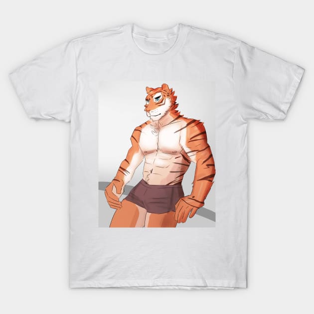 tiger furry T-Shirt by leosketches9